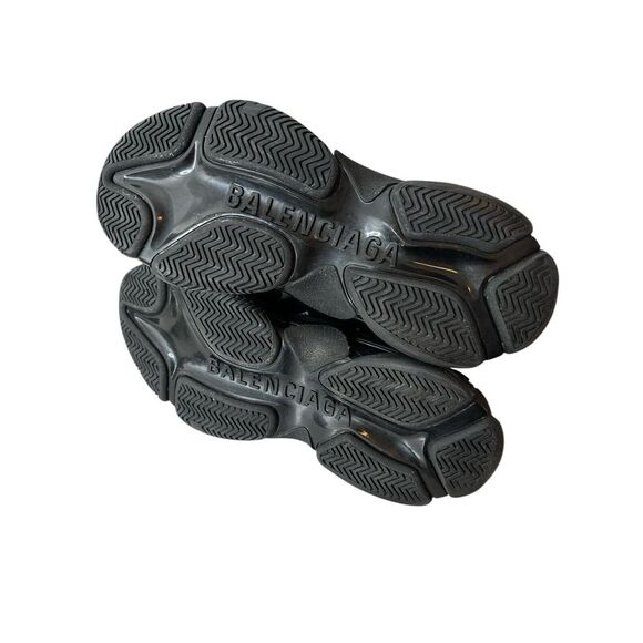 Balenciaga Leather Triple S Men's Sneakers Size 45 Size 12 Chunky Shoes Designer - Picture 13 of 15